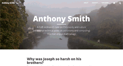 Desktop Screenshot of anthonysmith.me.uk